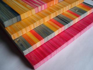 彩色竹板colour bamboo board