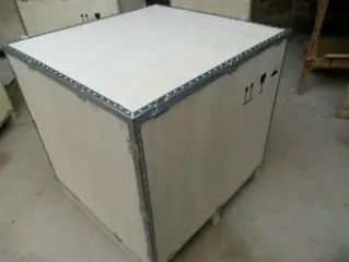 苏州吴江区钢带箱胶合板出口卡扣箱