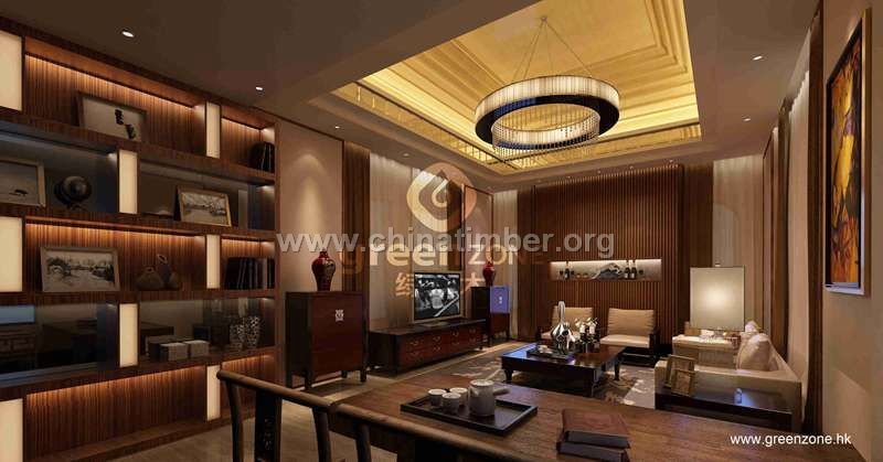 地中海護墻板W213阻燃免漆