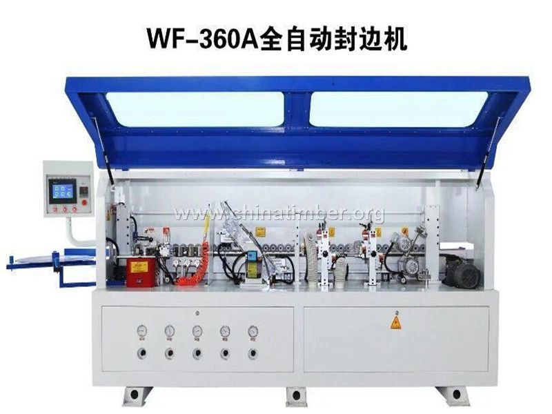 全自動一體式封邊機仿形倒角跟蹤全自動封邊機