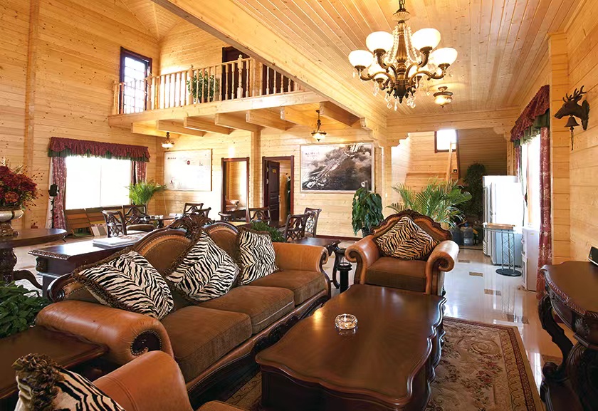 苏州胶合木刻楞小屋 民宿岗亭书亭小屋