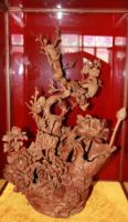 印度檀香木工艺品---四季花
