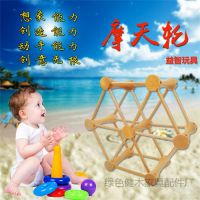 出口德国玩具几何摩天轮 益智模型玩具