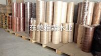 无纺布，牛皮纸木皮，包覆线条木皮