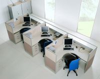 屏风位办公桌 隔断职员桌