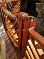 印尼全红菠萝格防腐木辉森木业定做任意规格