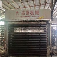 临沂盛阳500T18层二手大板热压机