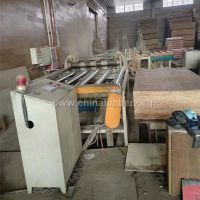 转让二手全自动锯边机河北洪宽产4x8尺 2017产