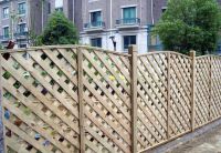 上海杭州苏州防腐木花园篱笆栅栏