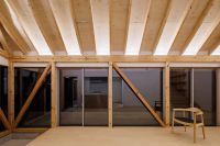 江苏浙江木结构原木风书店设计