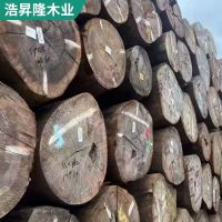  菠萝格车圆木（圆柱廊柱）